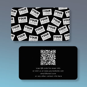 Carte De Visite Logo ou photo placés aléatoirement