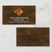 Carte De Visite Logo Outils de Constructeur | Réparation de Maison (Devant / Derrière)