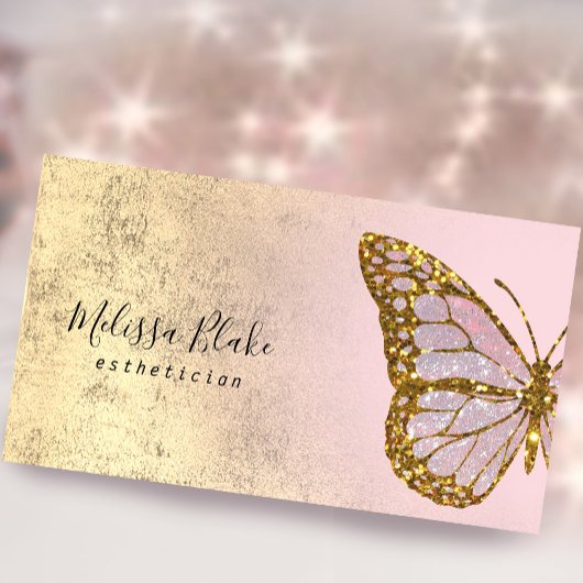 Carte De Visite logo papillon