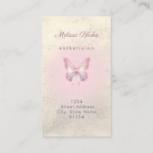 Carte De Visite logo papillon et arc (Dos)