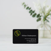Carte De Visite Logo Pencil Tech Education (Debout devant)