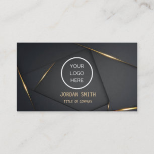 Carte De Visite Logo personnalisé Icônes minimalistes de médias so