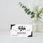 Carte De Visite Logo personnalisé professionnel des services de ne (Debout devant)