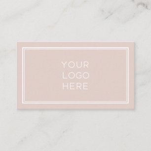 Carte De Visite Logo personnalisé professionnel Simple et minima