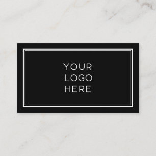 Carte De Visite Logo personnalisé professionnel  Simple et minima