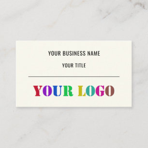 Carte De Visite Logo Personnalisé Promotionnel Business