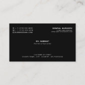 Carte De Visite Logo personnalisé, Rendez-vous Dentiste (Devant)