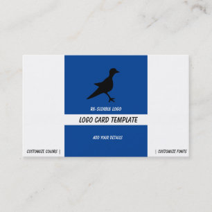 Carte De Visite Logo Petroglyphes Black Bird