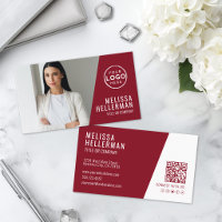 Logo Photo Professionnel Rouge