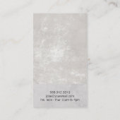 Carte De Visite Logo pour cheveux | Ciseaux de salon (Dos)