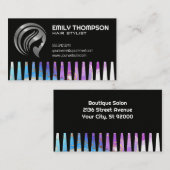 Carte De Visite Logo pour les femmes | Aquarelle (Devant / Derrière)