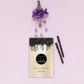 Carte De Visite Logo Professional Black Drift Pearly Consulting