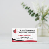 Carte De Visite Logo professionnel (Debout devant)