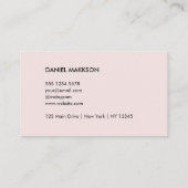 Carte De Visite Logo professionnel du code QR | Entreprise moderne (Dos)