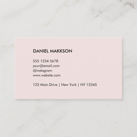 Carte De Visite Logo professionnel du code QR | Entreprise moderne (Dos)