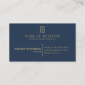 Carte De Visite Logo Professionnel du service de nettoyage de fenê (Dos)