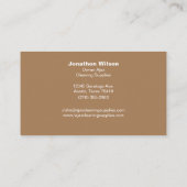 Carte De Visite Logo professionnel, infos et code QR (Dos)