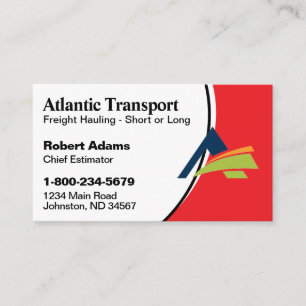 Carte De Visite Logo Professionnel Minimaliste d'Entreprise