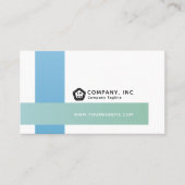 Carte De Visite Logo professionnel moderne Abstrait générique (Devant)
