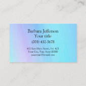 Carte De Visite Logo professionnel moderne et code QR (Dos)