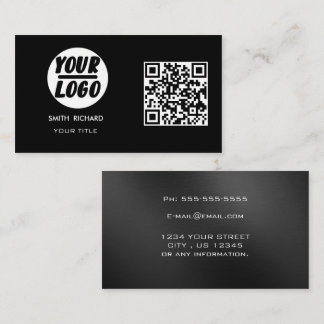 Carte De Visite Logo professionnel personnalisé