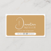 Carte De Visite Logo professionnel PRO QR Code (Dos)