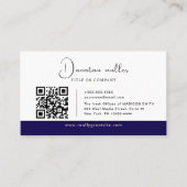 Carte De Visite Logo professionnel PRO QR Code (Devant)