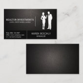 Carte De Visite Logo Professionnels d'entreprise (Devant / Derrière)