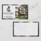 Carte De Visite Logo Propriétés | Jardin avant (Devant / Derrière)