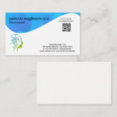 Carte De Visite Logo Psychologie de l'esprit | Science de la santé (Devant / Derrière)