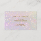 Carte De Visite logo Queen Bee (Dos)