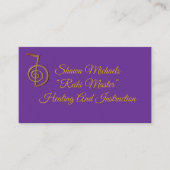 Carte De Visite Logo Reiki Master (Devant)