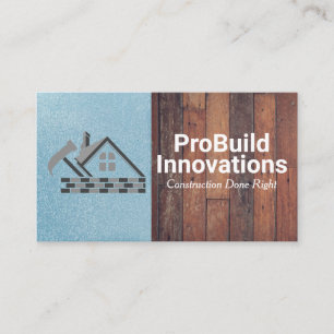 Carte De Visite Logo Rénovation   Entrepreneur