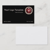 Carte De Visite Logo Ruby et Pearl (Devant / Derrière)