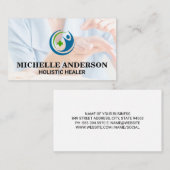 Carte De Visite Logo santé | Session Acupuncture (Devant / Derrière)