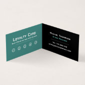 Carte De Visite Logo Sci-Fi, Librairie Fidélité détaillée (Intérieur)