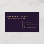 Carte De Visite Logo Simple Luxe (Devant)