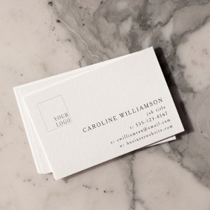 Carte De Visite Logo simple moderne minimaliste élégant profession