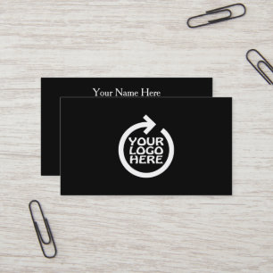 Carte De Visite Logo Simple Moderne Professionnel