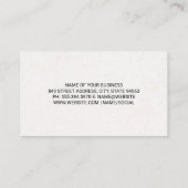 Carte De Visite Logo Smart Car | Concessionnaire (Dos)