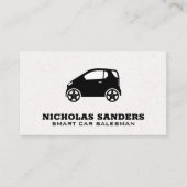 Carte De Visite Logo Smart Car | Concessionnaire (Devant)