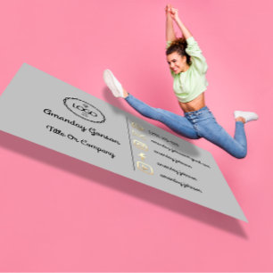 Carte De Visite Logo Social Media Gold QR Code Gold YouTubes