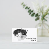 Carte De Visite *~* Logo Spa QR Chiropractor Chiropractor Photo (Debout devant)