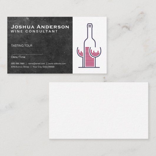 Carte De Visite Logo stylé (Devant / Derrière)