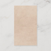 Carte De Visite Logo sur l'agriculture des haricots de café (Dos)