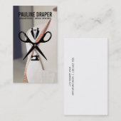 Carte De Visite Logo sur mesure Seamstress | Mannequin (Devant / Derrière)