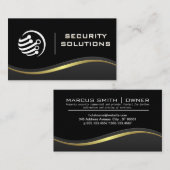 Carte De Visite Logo Tech Security (Devant / Derrière)