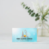 Carte De Visite Logo Vacuums (Debout devant)