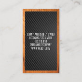 Carte De Visite Logo Whisky Glass | Barre (Dos)