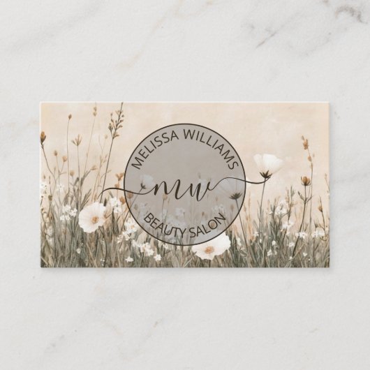 Carte De Visite Logo Wildflowers (Devant)